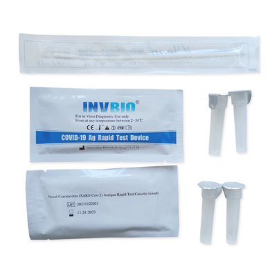 Covid 19 Coronavirus Rtk Antijen Hızlı Test Kaseti Ve Tükürük Lolipop Testi
