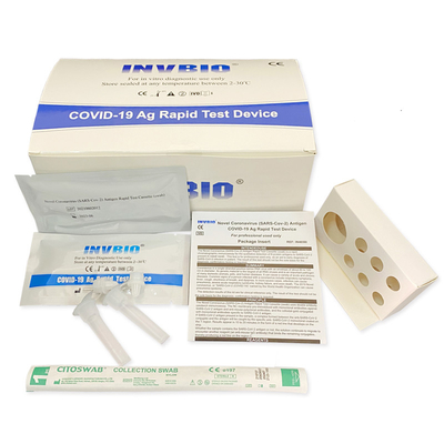 %95,6 Duyarlılık Antijen H Pylori Hızlı Test Kiti Kart Formatı