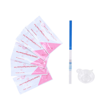 Hcg Fda İdrar Gebelik Test Şeridi %99 Doğruluk