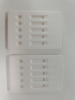 Hepatit B Virüsü Bulaşıcı Hastalık Hızlı Test Kitleri Hbv 5 In 1 Combo Panel Teşhis