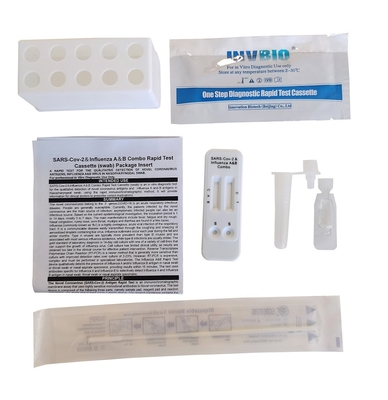 Ce Antijen Kendi Kendine Test Kiti Influenza Flu A B Ve Covid-19 Ag Nazal Kombo