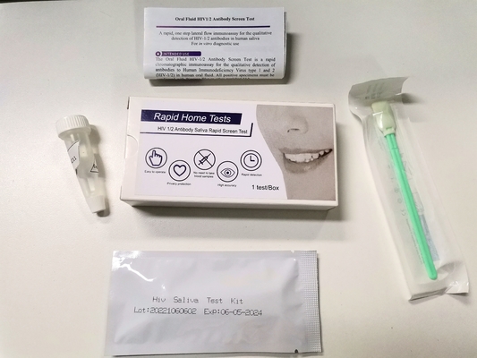Doğru Hiv 1&amp;2 Hızlı Tarama Testi Kan Tükürük Oral Olmadan Evde Kolay Test