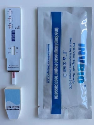 One Step Single Dip 20 Dakika Tükürük Thc Uyuşturucu Test Kiti Ağızdan Kullanım Esrar