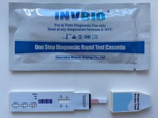 Tek Panel Esrar / Thc Tükürük Uyuşturucu Testi Özel Kendi Kendine Teşhis