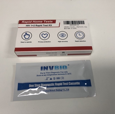 Quick Finger Prick Std Hızlı Hiv Kan Test Kitini Belirleyin Ce Iso Sertifikası
