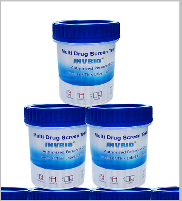 12 Farklı İlaç İçin FDA Çoklu İlaç Testi Özel 12 Panel Tükürük Uyuşturucu Testi Bardak Kiti