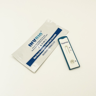 Medical Ivd Rapid Diagnostic Rtk Evde Test Kiti Frengi Test Kartı