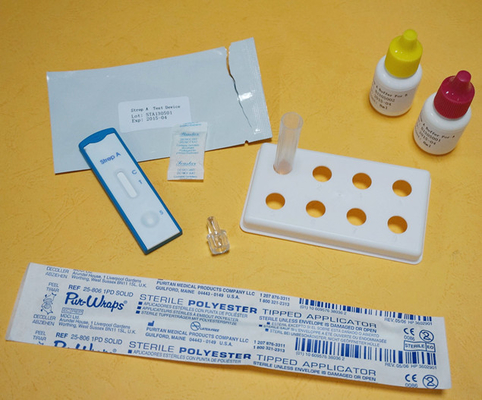Streptokokal Pnömoni Hızlı Strep Test Kiti Antijen Teşhisi