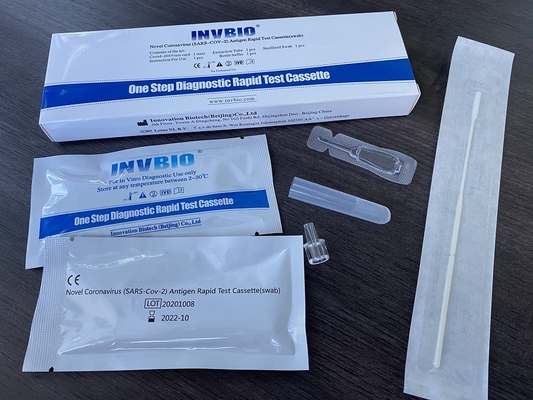 Profesyoneller Seyahat İçin Sağlık Hizmetleri Hızlı Tepki Covid Antijen Test Kiti