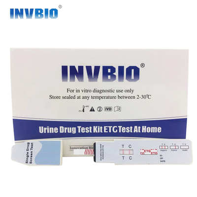 Etg Alkol Etil Glukuronid İdrar İlaç Testi Dip Kartı Evde Hızlı Yanıt Tıbbi Reaktifi