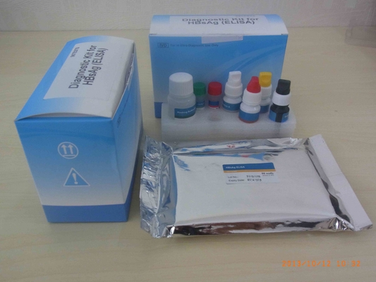 Ce Onaylı Hbsag Elisa Kit Tıbbi Tanı cihazı