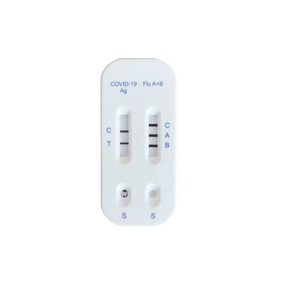 Hızlı ve doğru Cov - 2 Grip A / B ikili teşhis için kendi kendine test 1pcs / kutu