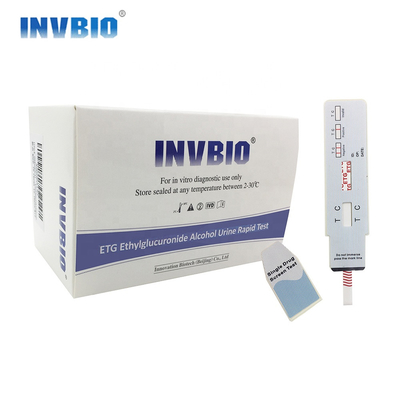 Dipcard 3.00mm Etilglukuronid ETG İdrar Alkol Test Kiti Dipcard
