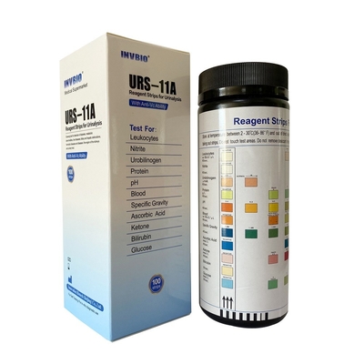 INVBIO 10 Parametre İdrar Analizi Test Şeritleri in vitro