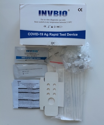 Sağlık Uzmanları Seyahat İçin Covid Antijen Test Kiti Hızlı Yanıt