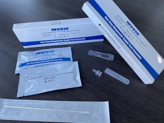 Bir Adım Covid 19 Ag Hızlı Antijen Testi Ev Kiti Tükürük Antijen Hızlı Test Kaseti