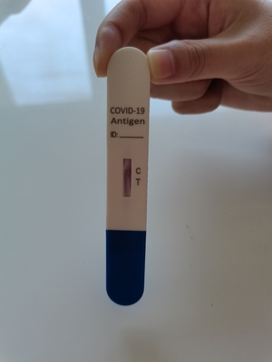 % 99 doğruluk Lollipop Antijen Testi Bir Adım Oral Sars-Cov-2 Tükürük Ce Fsc