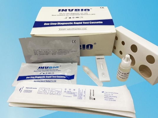 Covid 19 Coronavirus Rtk Antijen Hızlı Test Kaseti Ve Tükürük Lolipop Testi