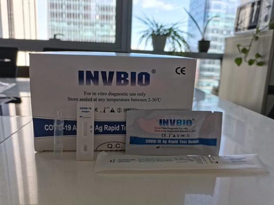COVID-19 Oral Sıvı Test Kiti Kendi Kendini Test Etmek İçin CE İşaretli