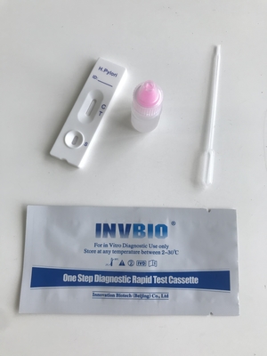 CE Tam Kan Serumu H Pylori Kaset Testi Ab Hızlı Şerit