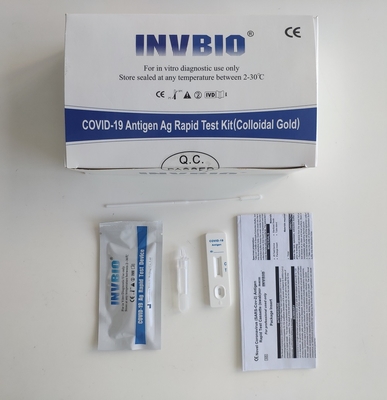 Hızlı Covid-19 Enfeksiyonu Antijen Kiti Kendi Kendini Test Etme
