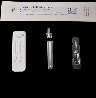 OEM Bulaşıcı Hastalık Hızlı Test Kitleri Influenza A/B+Covid 19 Combo