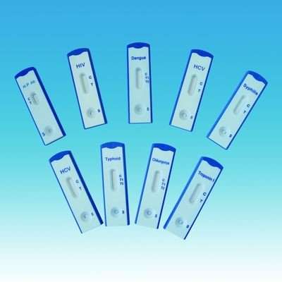 % 99 Doğruluk Bulaşıcı Hastalık Hızlı Test Kitleri Tam Kan Tri Line Hiv Kaset
