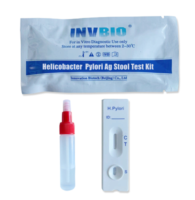 CE onaylı dışkı teşhisi H Pylori Antijen Hızlı Test Evde