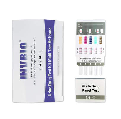 10 CE Uyuşturucu Test Kiti Panel İdrar Filtresi 20 Kutu Başına