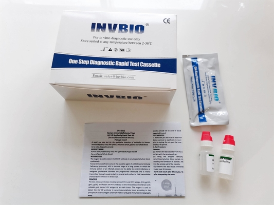 Bir Adım Anti HIV 1 2 OEM Hiv Hızlı Test Kitleri Anında