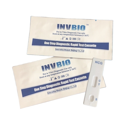 Evde Oem Ambalajında ​​İdrar / Serum Hcg Erken Gebelik Test Şeridi