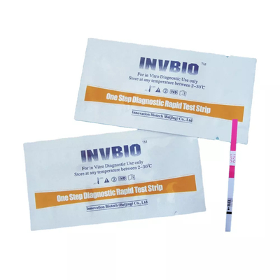 Evde Oem Ambalajında ​​İdrar / Serum Hcg Erken Gebelik Test Şeridi