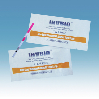 Evde Oem Ambalajında ​​İdrar / Serum Hcg Erken Gebelik Test Şeridi