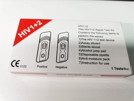 Bulaşıcı Hastalık Tedavisi Hiv Hızlı Test Kitleri 50 adet