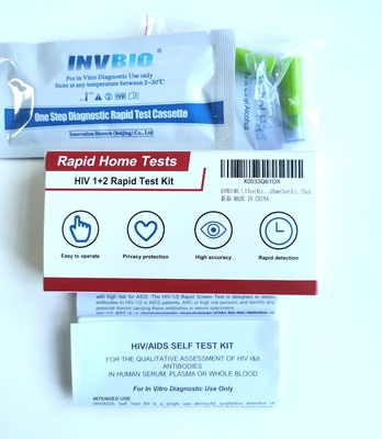 One Step Tam Kan Hiv Hızlı Test Kitleri 20 Adet Ce Onaylı