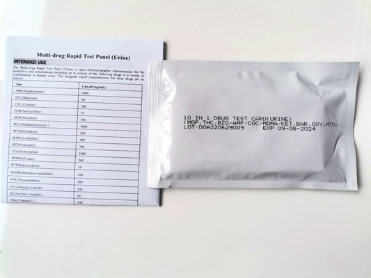 Easy At Home 5 Panel Anında Uyuşturucu Test Kitleri FDA Onaylı