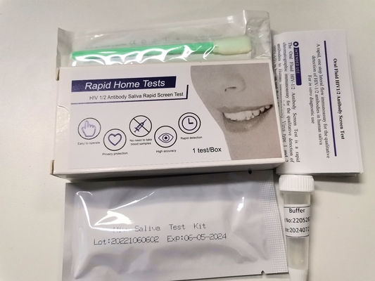 Advance Tükürük Hiv Hızlı Test Kitleri Hiv-1/2 Antikoru