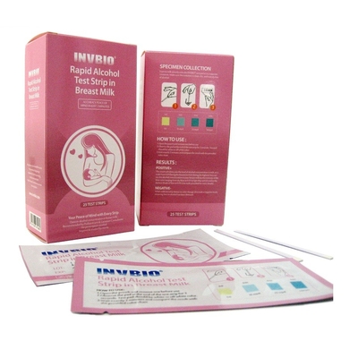 25 Adet Hızlı Test Kaseti Milkscreen Test Şeritleri 2 Dakikada Doğru Sonuçlar