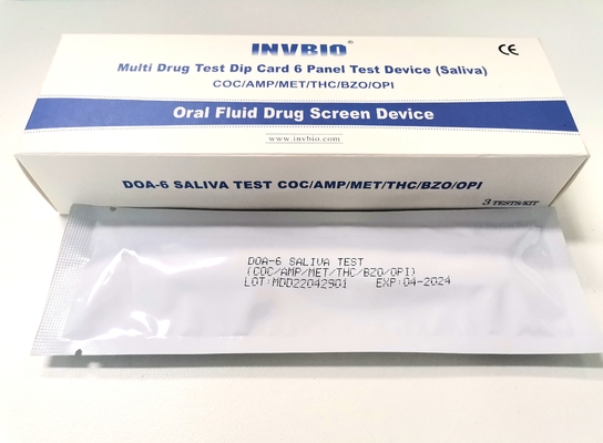 evde anında oral tükürük sıvısı uyuşturucu bağımlılığı test kiti FSC