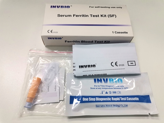 Evde CE ile Ferritin Hızlı Kantitatif Kan Testi