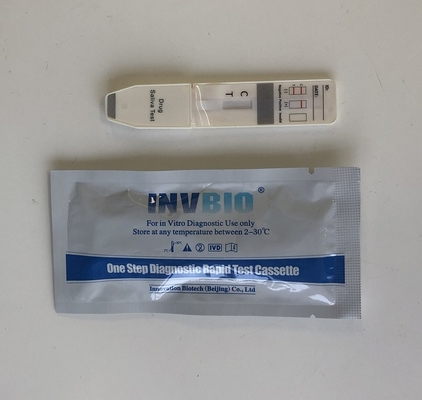 %99 Doğruluk ile Cotinine COT Tükürük Hızlı Test Oral Sıvı Tarama Testi