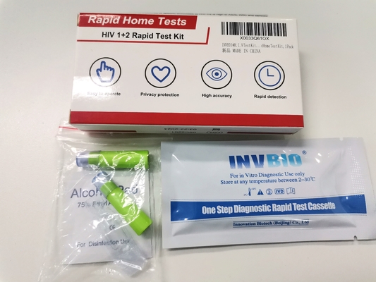 Hiv 1+2 Antikor Hızlı Test Kiti Tam Kan 25 adet/kutu