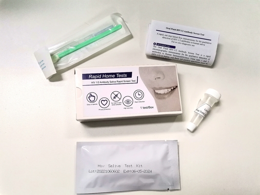 Hızlı Dikey Akış Evde Bir Adımda Hiv 1 2 Test Kitine Yardımcı Olur
