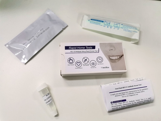 Hiv 1/2 Oral Swab Test Kiti Kullanımı Kolay Fsc Onayı