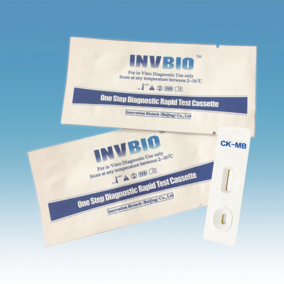 24 Aylık Troponin Test Kits Bir Adım Ck-Mb Kalp İşaretçisi Nitelik Bulma