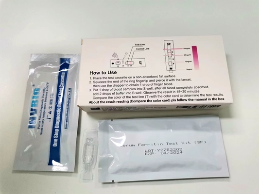 Erken Teşhis Serum Ferritin Test Kiti Hızlı Teşhis Cihazı
