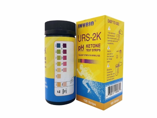 Bir İdrar Stripinde İdrar Analizi Keto Ph Testi Fda Ce Fsc Onaylandı
