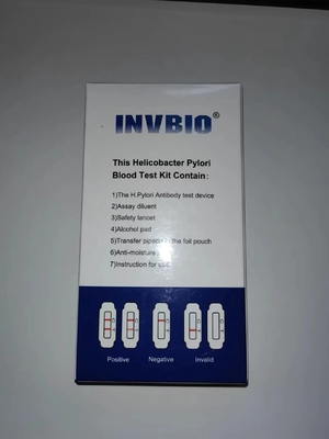 Ag Dışkı H Pylori Card Test Ce Hızlı Tespit