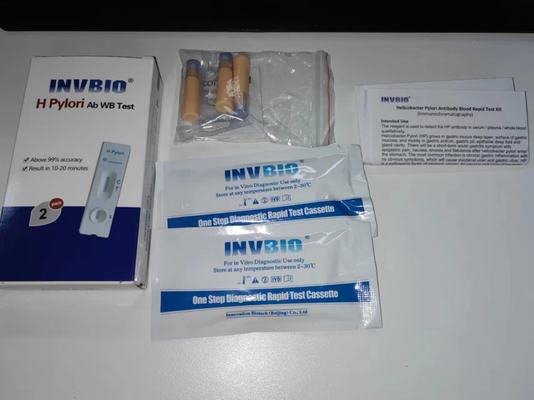 Ag Dışkı H Pylori Card Test Ce Hızlı Tespit