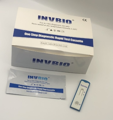 Vdrl Hızlı Teşhis Test Kiti Std Sifiliz Tarama Testi Mühürlü Kese ile